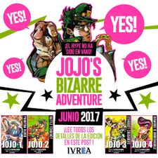 JoJo's Bizarre Adventure Main Series Announcement in Spain
