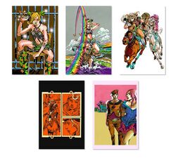 Hirohiko Araki JoJo Exhibition 2012 Postcards