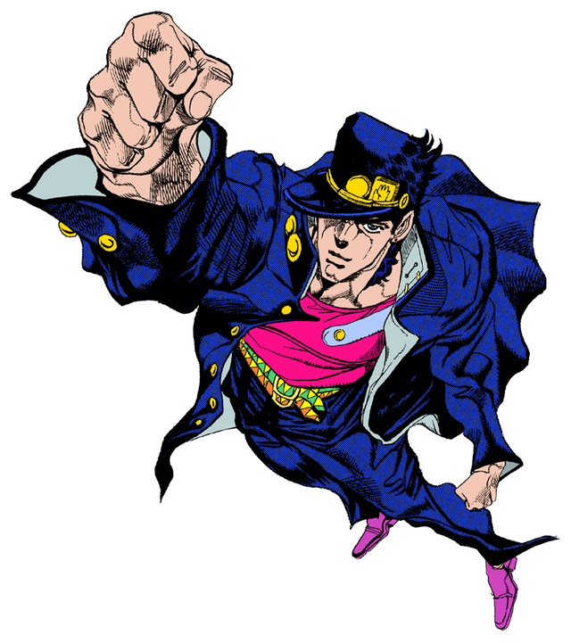 Comparison of Jotaro's and Polnareff's Part 3 and Part 5 character design  sheets : r/StardustCrusaders