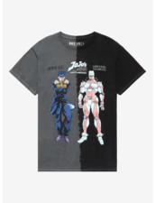 Josuke & Crazy Diamond Split Dye T-Shirt