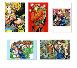 Hirohiko Araki JoJo Exhibition 2012 Postcards