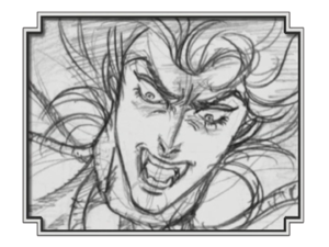 Dio's Severed Head Attacking Jonathan (Part 3 OVA Timelines)