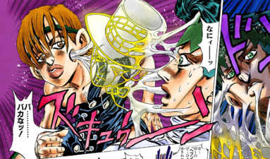 Absorbing Rohan's stand