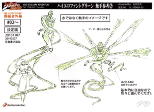 Hierophant Green - JoJo's Bizarre Encyclopedia