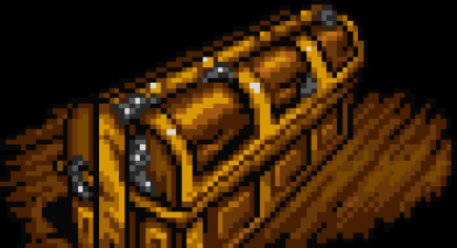 Dio's coffin in SFC Game
