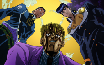 Confronted about his suspicious condition by Josuke and Okuyasu