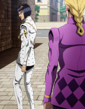 Bruno allows Giorno to join his gang