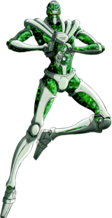 Hierophant Green Appearance.png
