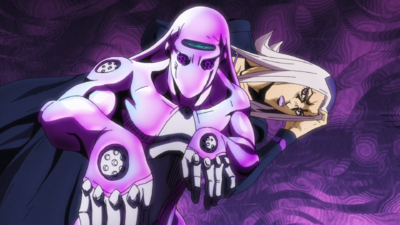 Abbacchio & Moody Blues in Uragirimono no Requiem