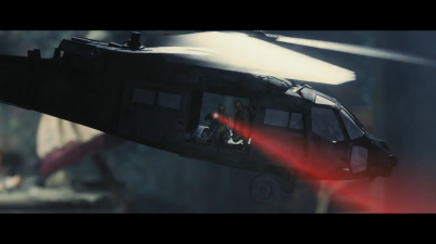 Солдаты Bad Company используют вертолёт в поисках Джоске