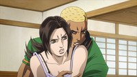 TSKR2 Gunpei forcefully hugging Naoko.png