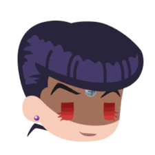 Stand-up icon in JoJo's Pitter-Patter Pop!