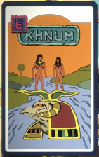 A card of Khnum