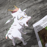 Mother Goat and Kids anime.gif