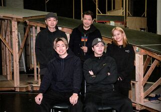 Yuya Matsushita, Shotaro Arisawa, Miisha Shimizu, YOUNG DAIS, and Tetsuya Bessho.
