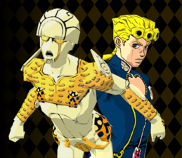 Gold Experience with Giorno in the Vento Aureo PS2 game