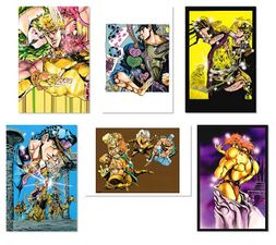 Hirohiko Araki JoJo Exhibition 2012 Postcards