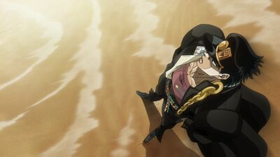 Jotaro ready to leave behind his memories of Egypt