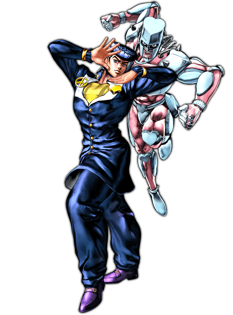 JoJo's Bizarre Adventure: Diamond is Unbreakable - Josuke Posing by  Hirohiko Araki