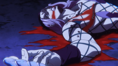 A dying Anasui pleads to F.F to take over his body
