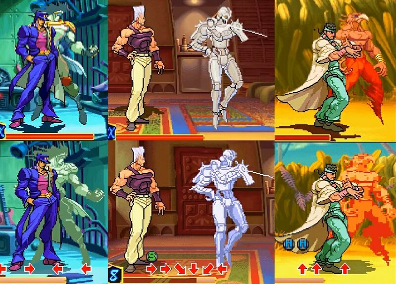 File:Capcom Fighters Graphical Differences.jpeg