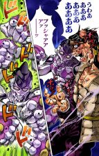 Illuso is pummeled by Purple Haze