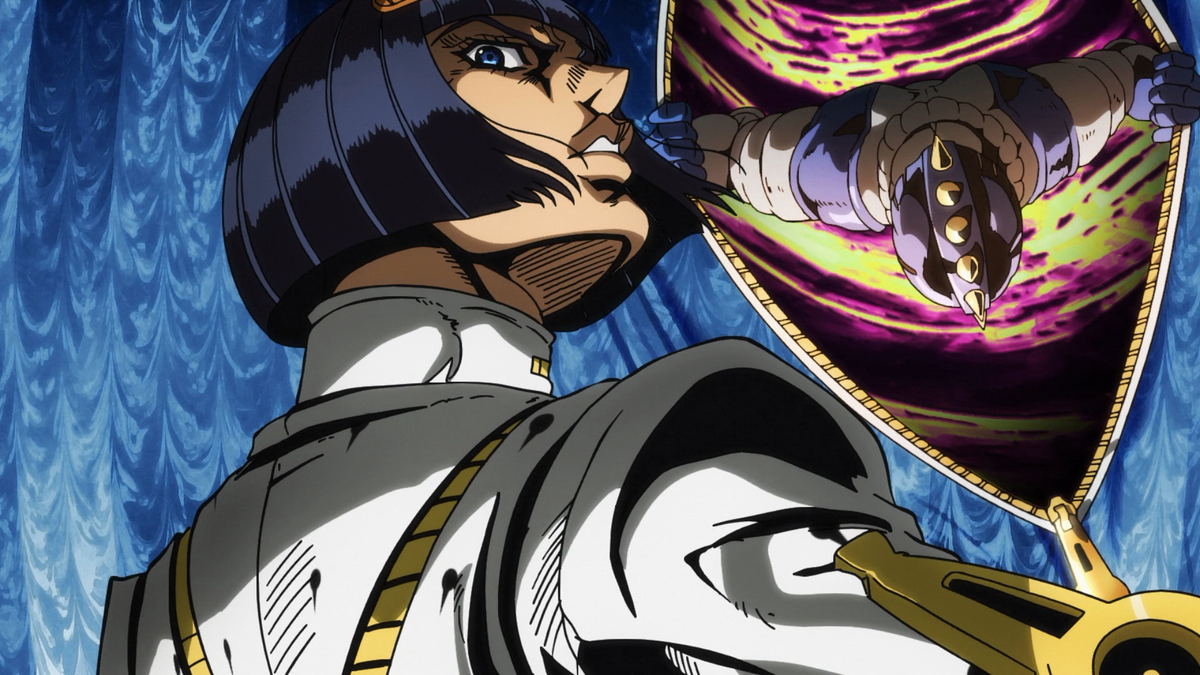 File:FightingGold Sticky Fingers Appear.png - JoJo's Bizarre ...