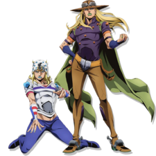 Johnny Joestar and Gyro Zeppeli