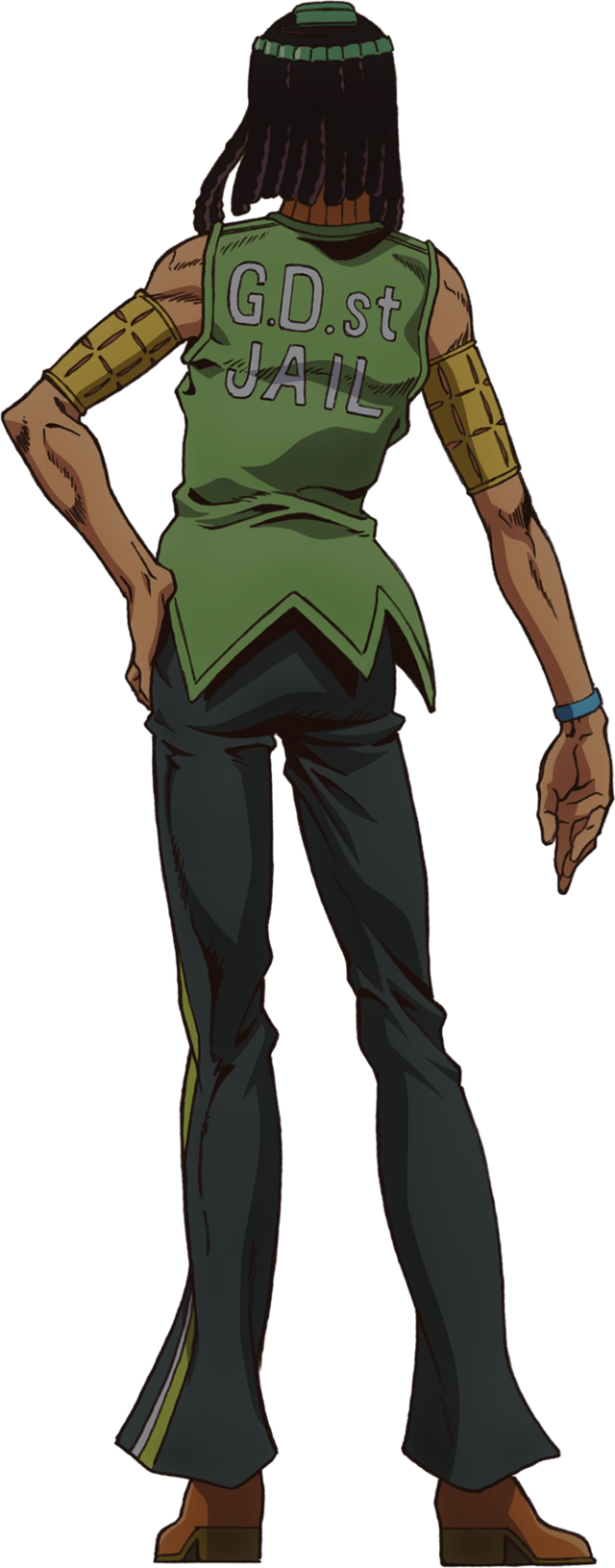 File:Ermes-back-anime.png - JoJo's Bizarre Encyclopedia | JoJo Wiki