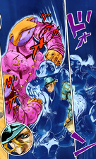 CHUMIMIN #jojo #part7 #jhonnyjoestar #tuskact4 #ora, tusk act 4 explained