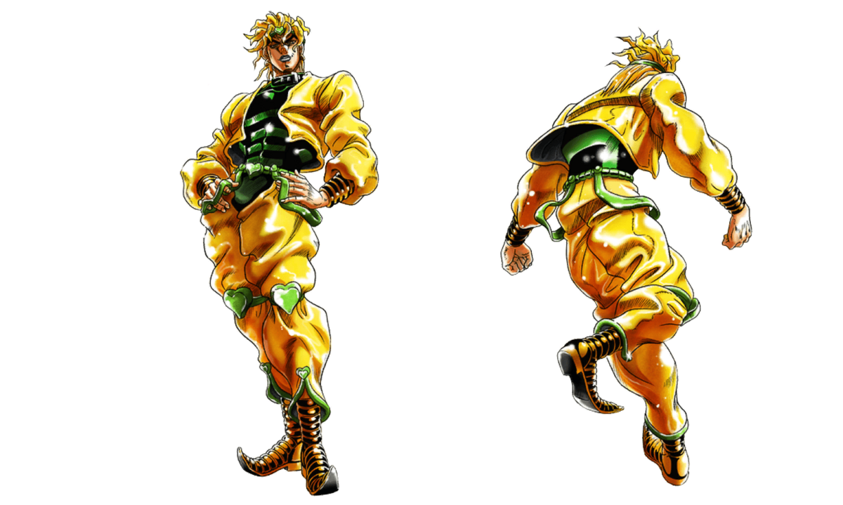 File:ASB DIO Reference Sketch.png - JoJo's Bizarre Encyclopedia | JoJo Wiki