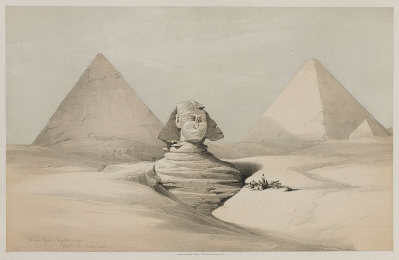 File:Sphinx & Pyramids of Giza.jpg